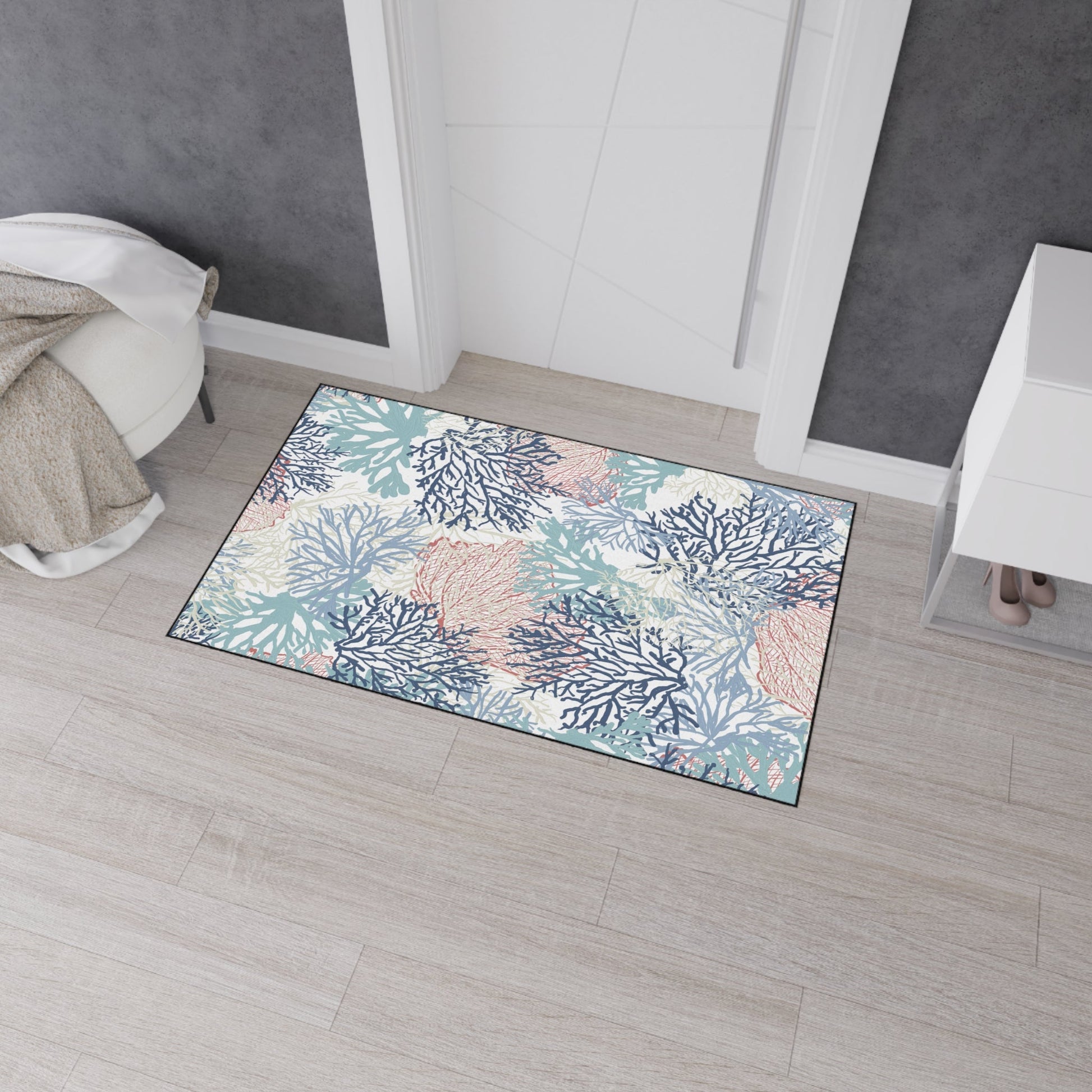 Coral Heavy Duty Floor Mat - Blue Cava
