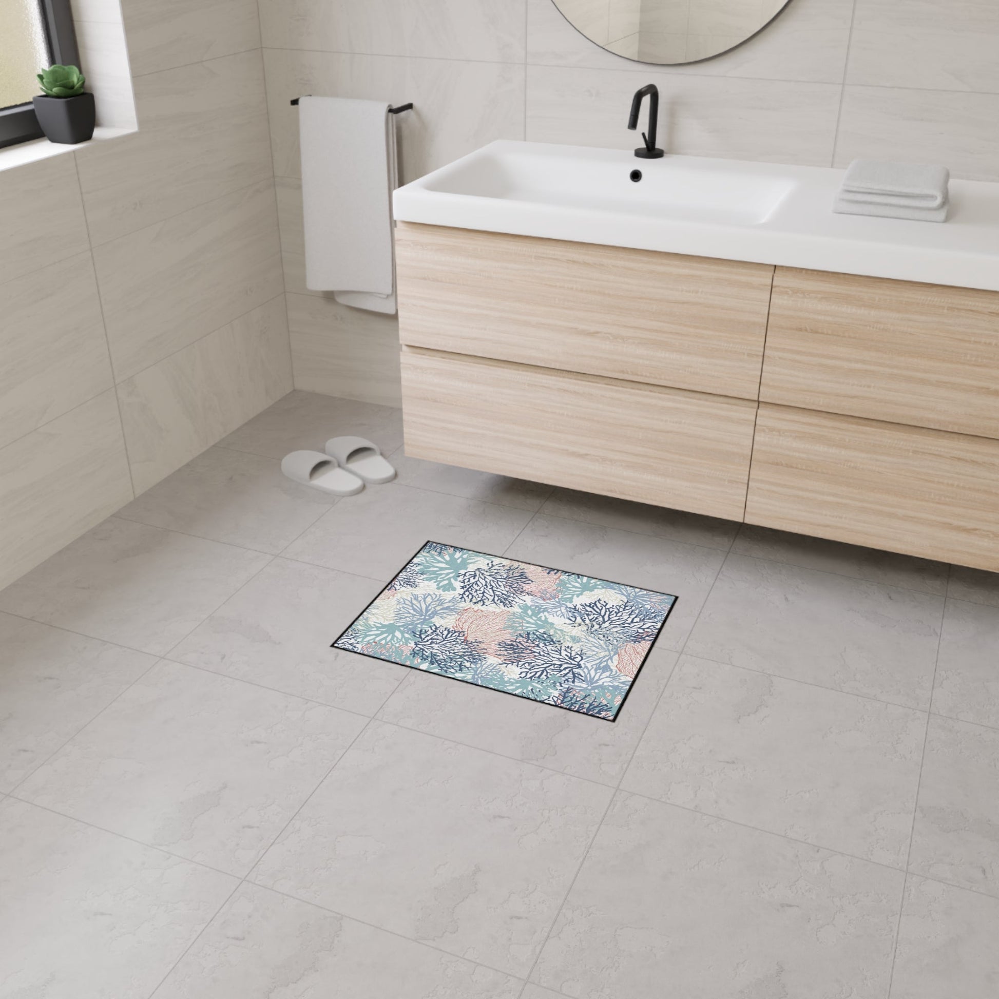 Coral Heavy Duty Floor Mat - Blue Cava