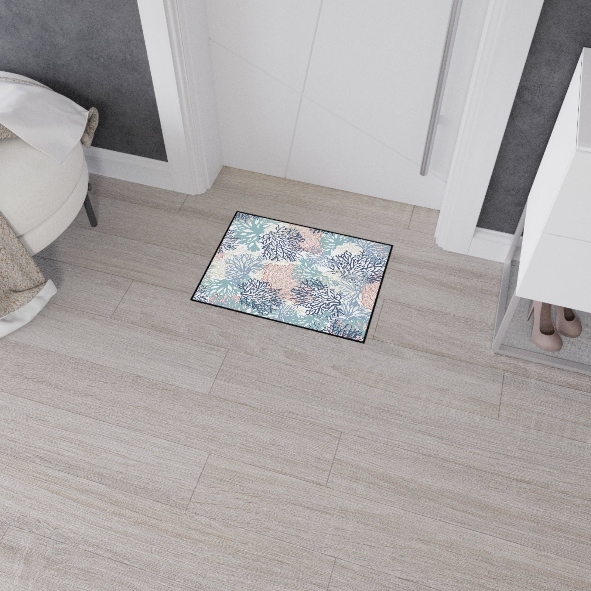 Coral Heavy Duty Floor Mat - Blue Cava