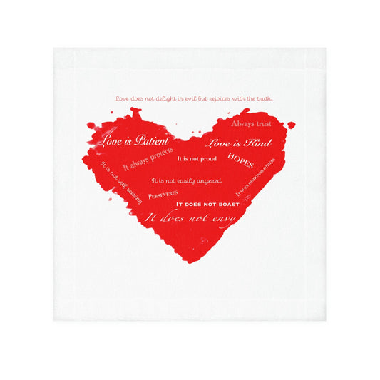 Corinthians Face Towel - Blue Cava