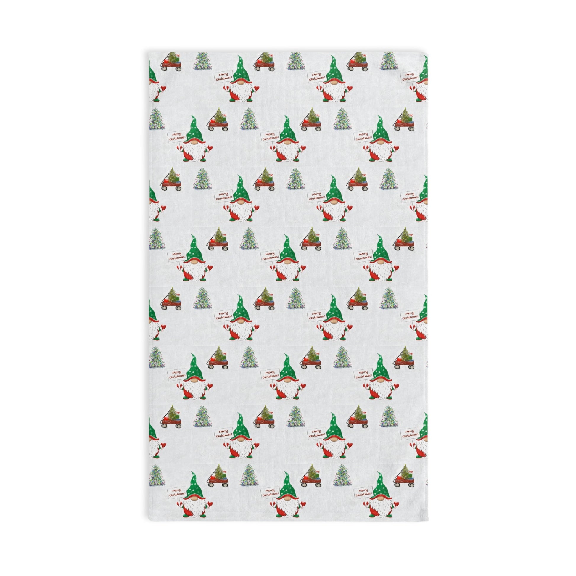 Kringle and Friends Hand Towel (Poly/Cotton) - Blue Cava