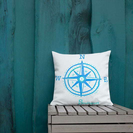 Premium Pillow - Blue Cava