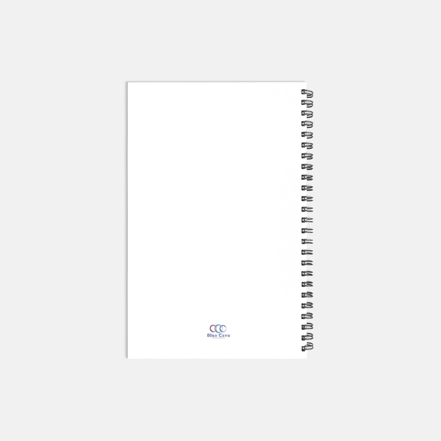 Recipe Hardcover Notebook Spiral Book 5.5 x 8.5 - Blue Cava