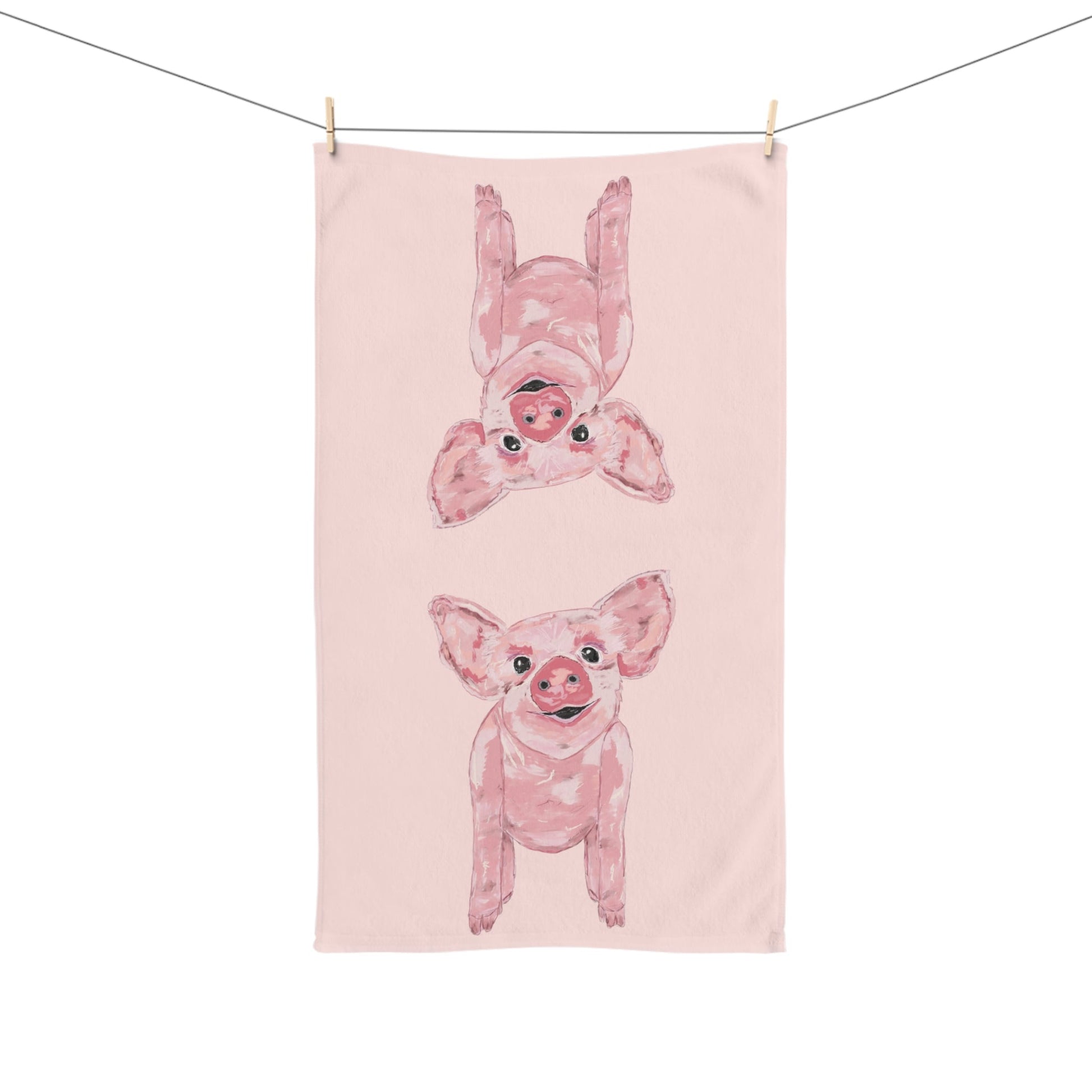 Wilbur Hand Towel (Poly/Cotton) - Blue Cava